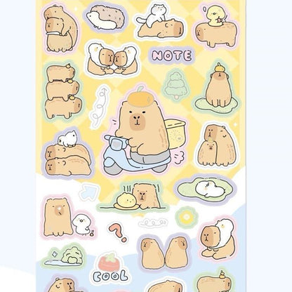 【N4】定番キュート立体レーザー3D発泡スチックステッカー